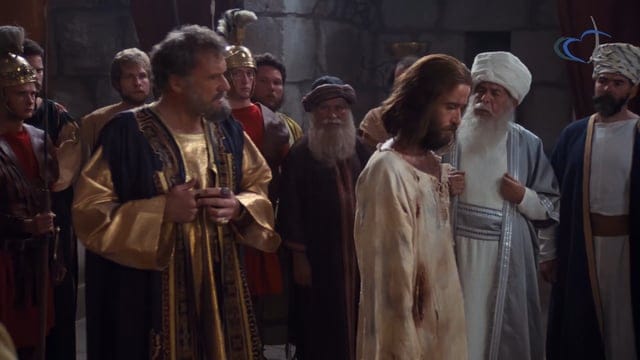 Jésus conduit devant Pilate & Hérode