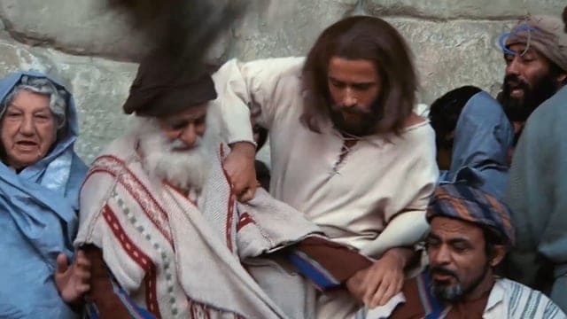 Jésus pique une colère