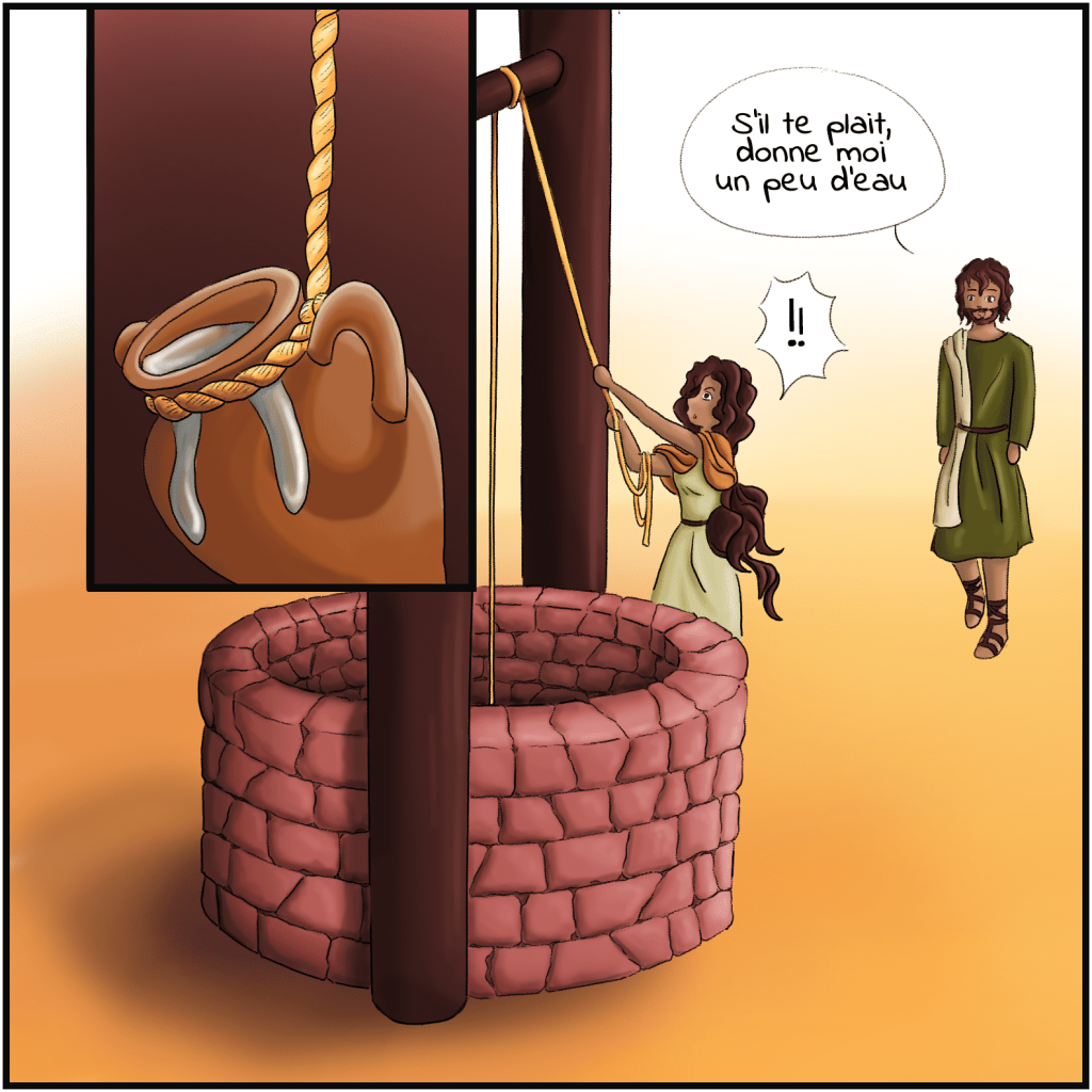 Jésus et la femme samaritaine - Bande dessinée