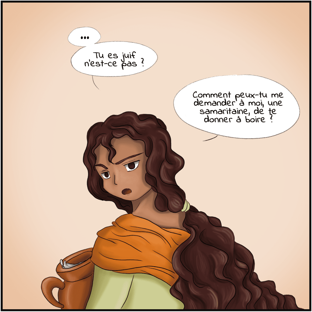 Jésus et la femme samaritaine - Bande dessinée