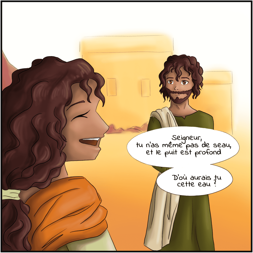 Jésus et la femme samaritaine - Bande dessinée