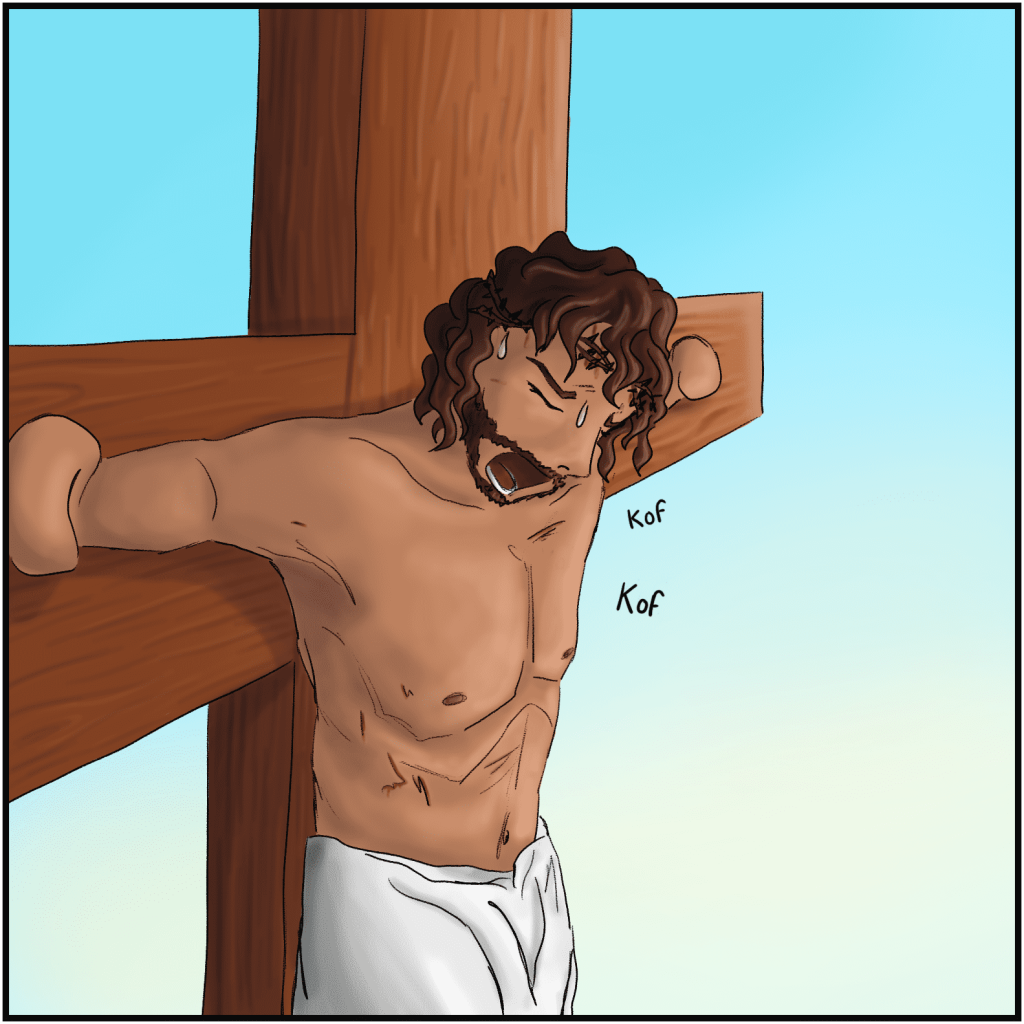 Jésus et les deux malfaiteurs crucifiés - 1