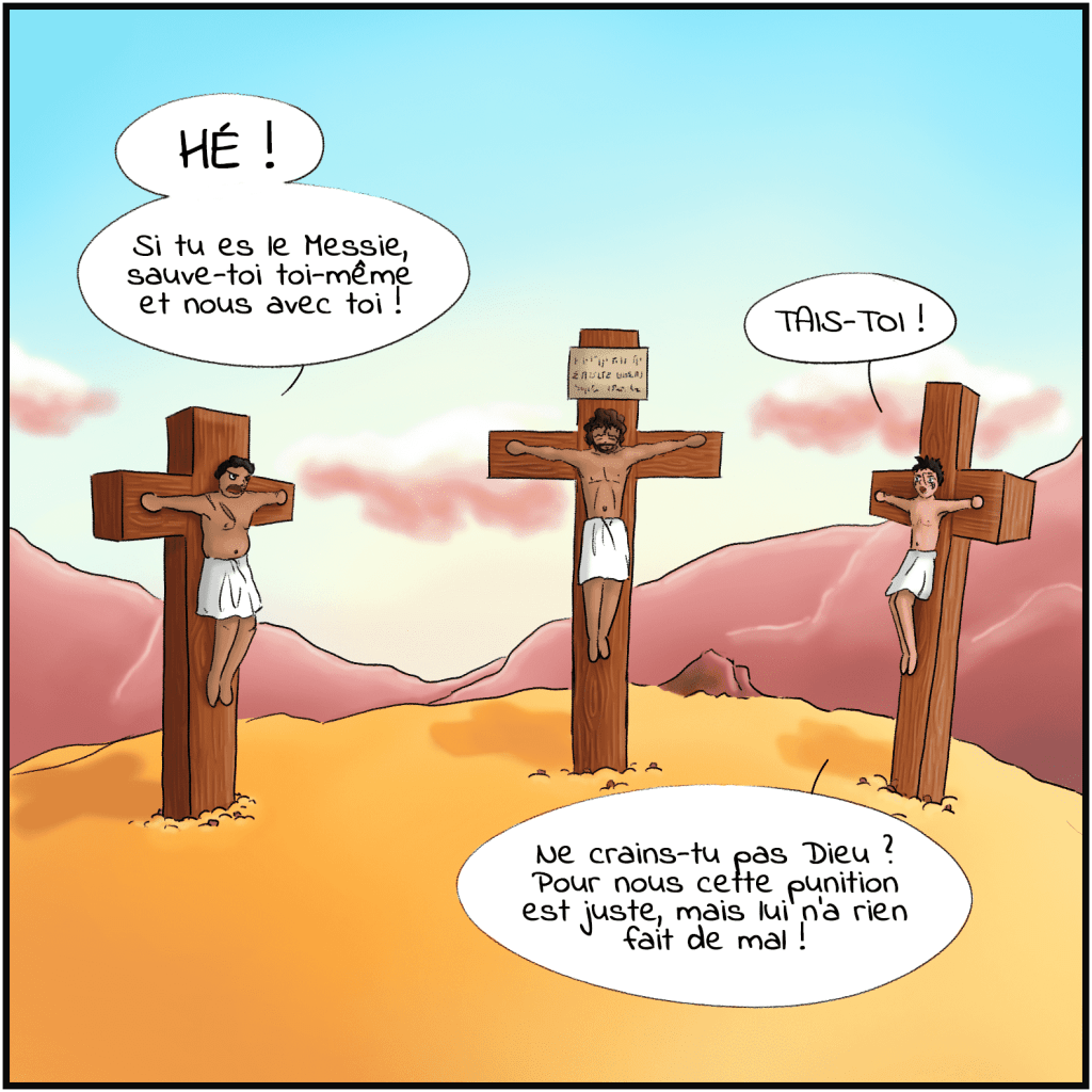 Jésus et les deux malfaiteurs crucifiés - 2