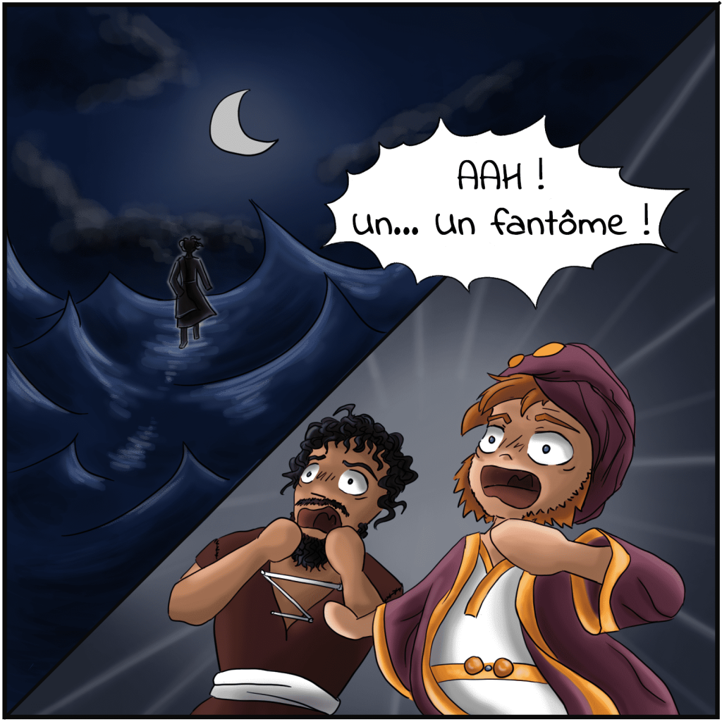 Jésus marche sur l'eau - 3
