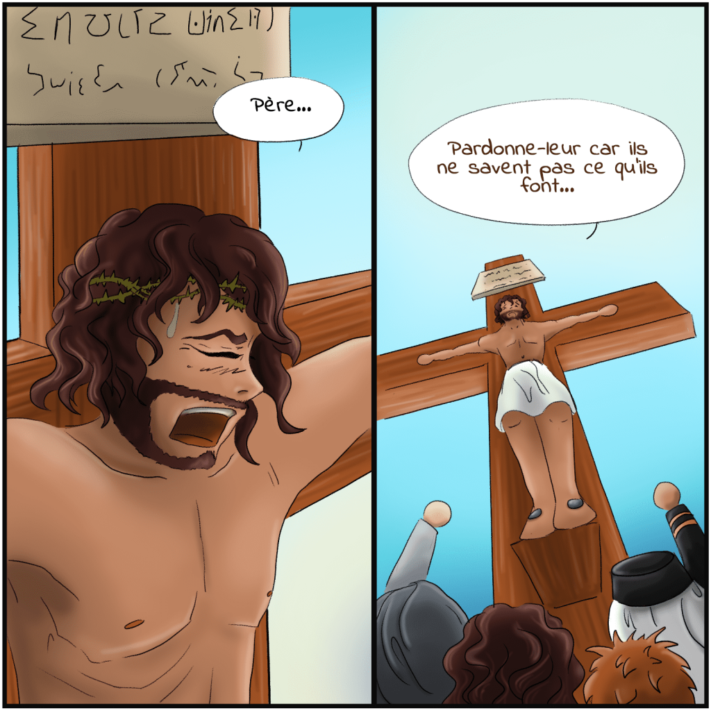 Jésus sur la croix