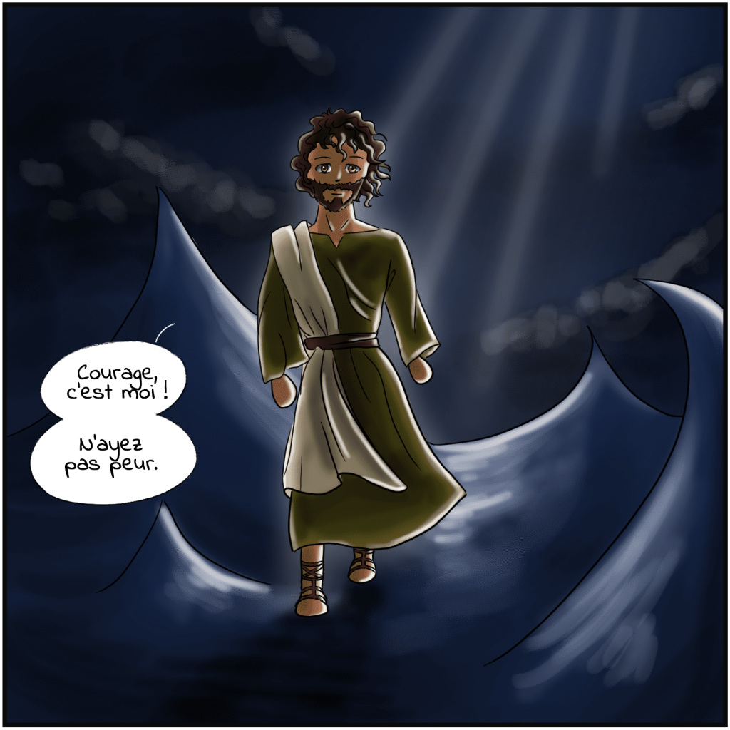 Jésus marche sur l'eau - 4