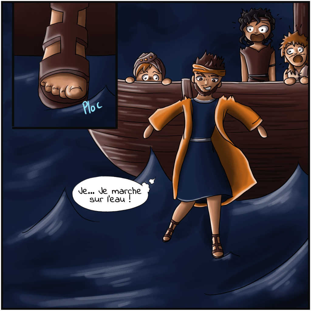 Jésus marche sur l'eau - 6