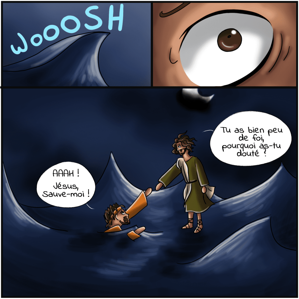 Jésus marche sur l'eau - 7