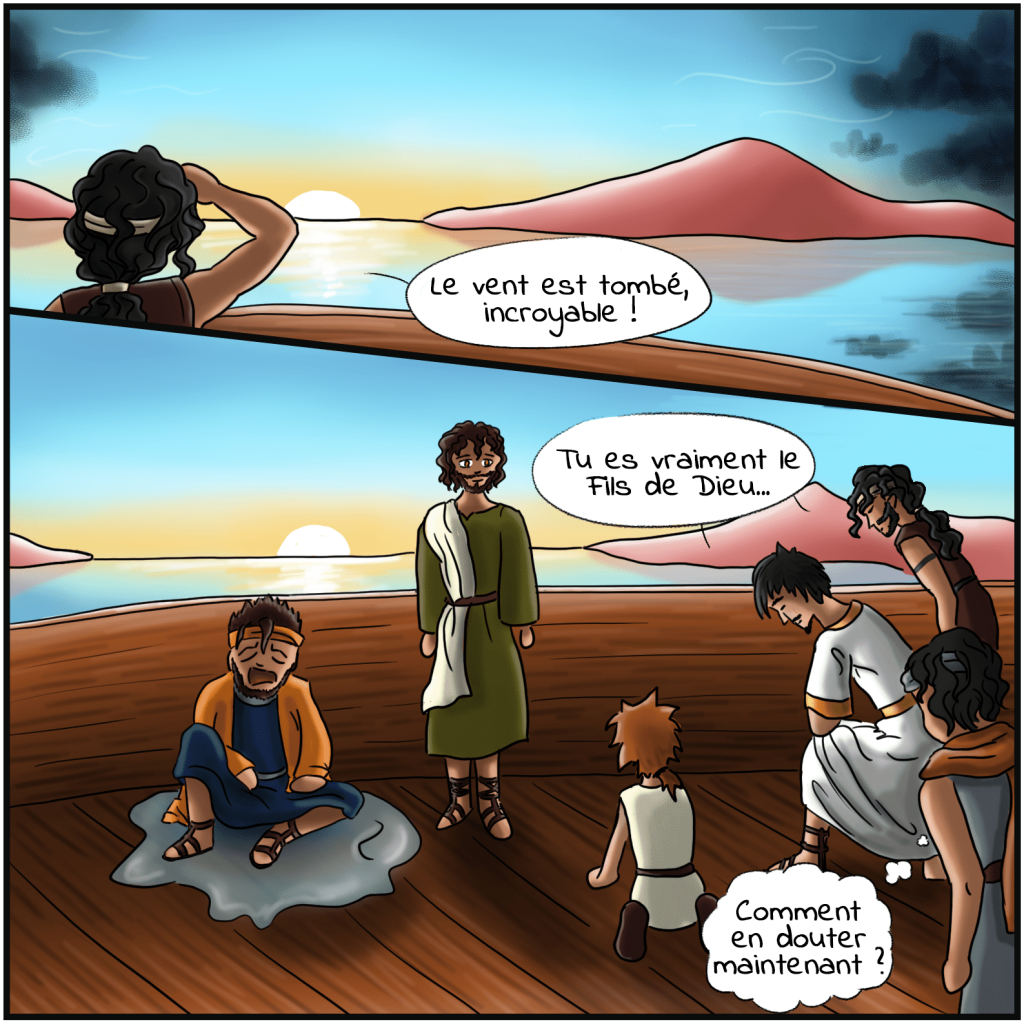 Jésus marche sur l'eau - 8